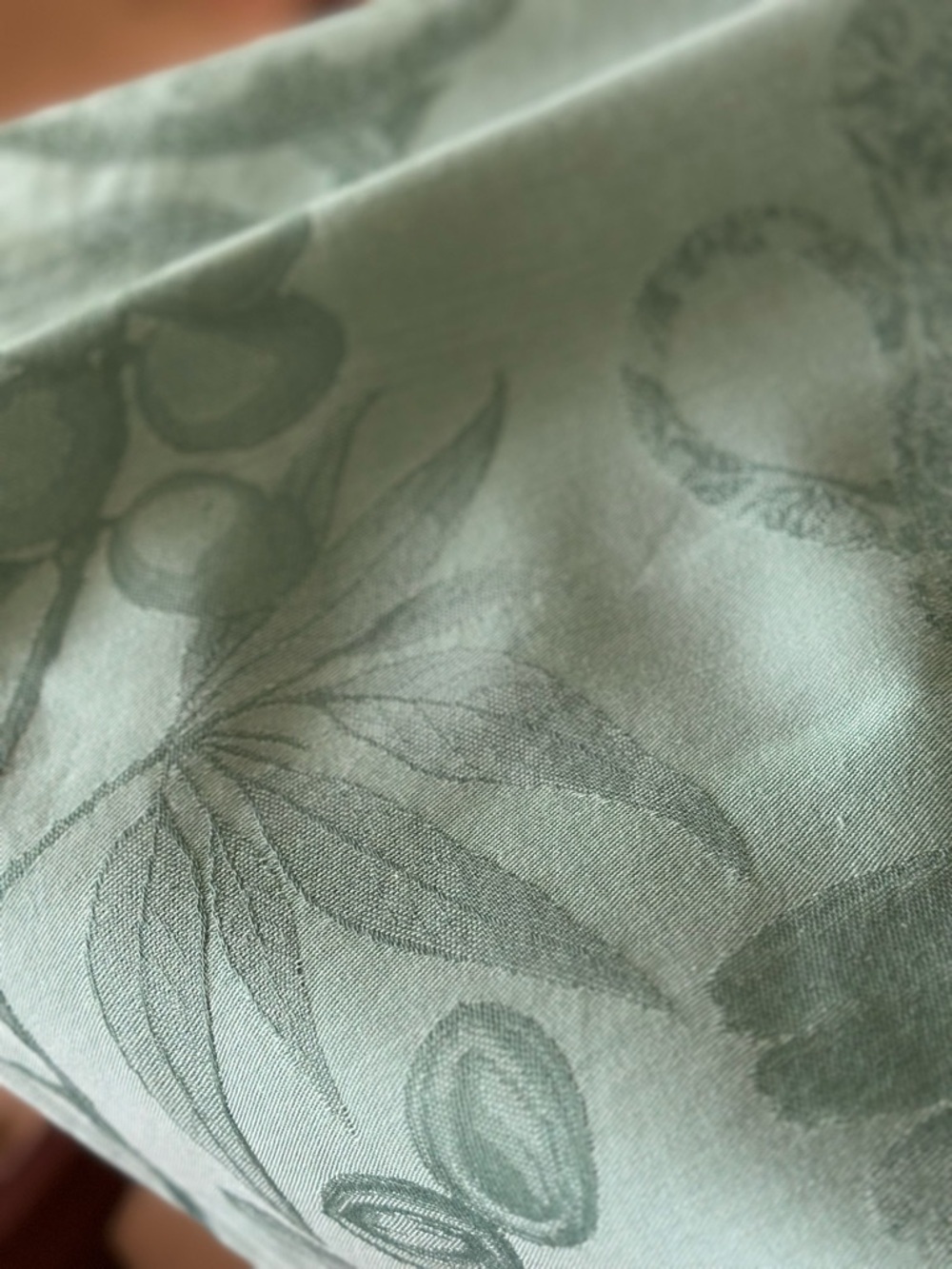 Jacquard Francais Teal and Copper Jacquard Tea Towel - Picture 8 of 10
